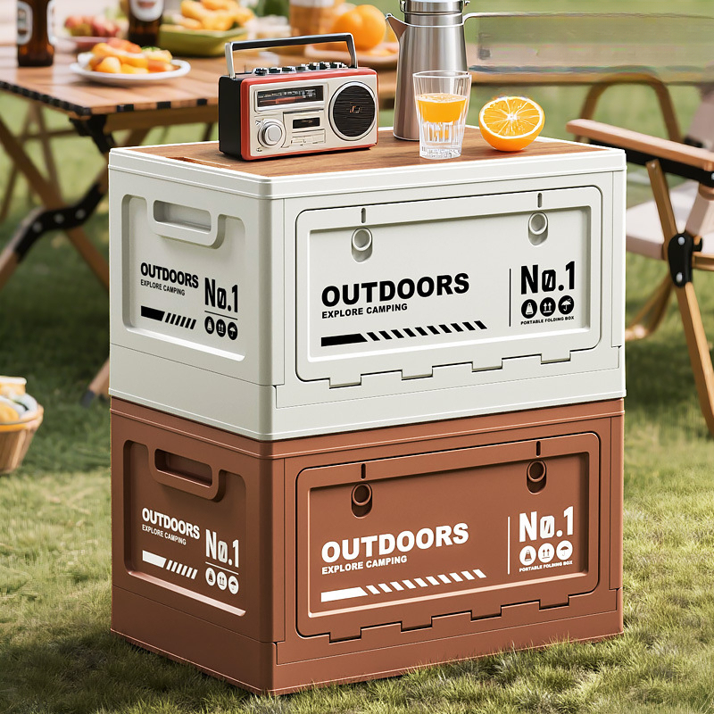Camping Folding Storage Box, W - Outdoor Camping Bin avis et prix