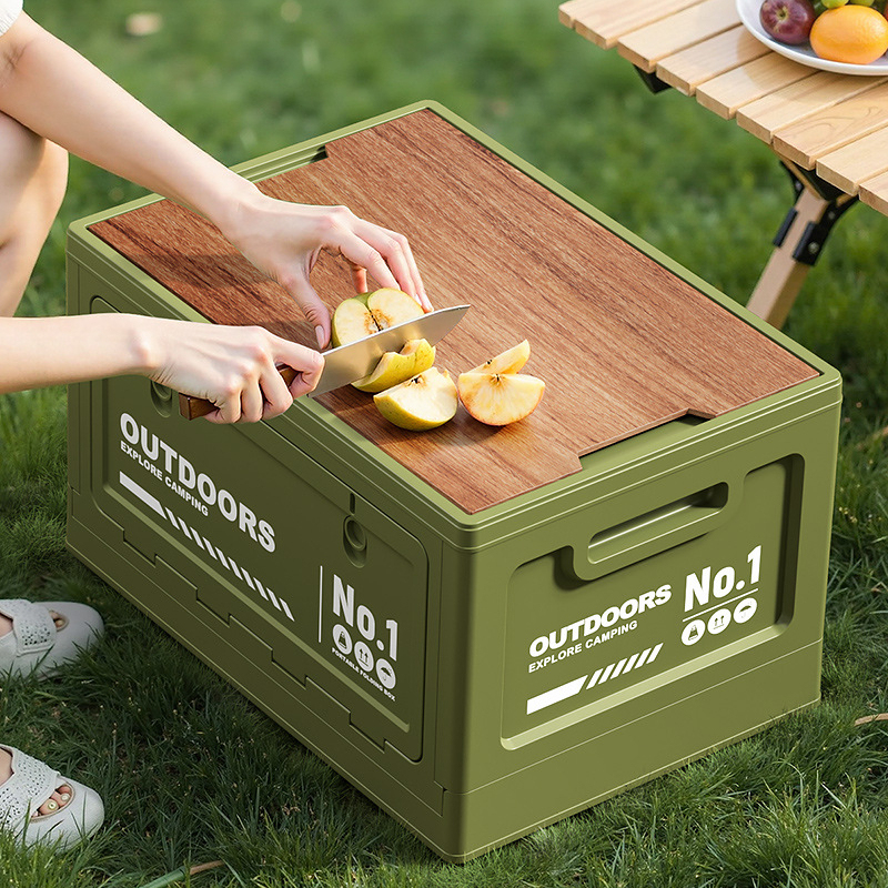 Camping Folding Storage Box, W - Outdoor Camping Bin avis et prix
