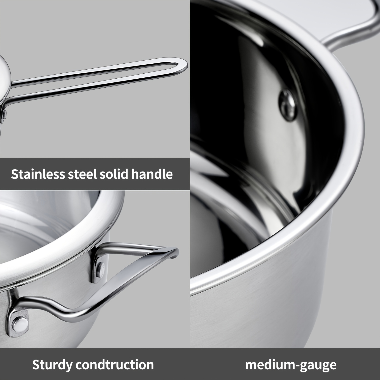7pcs Stainless Steel Cookware  - Outdoor Gas Stove avis et prix