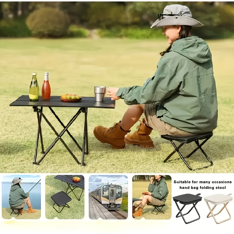  Folding Fishing Stool Portab - Outdoor Camping Stores avis et prix
