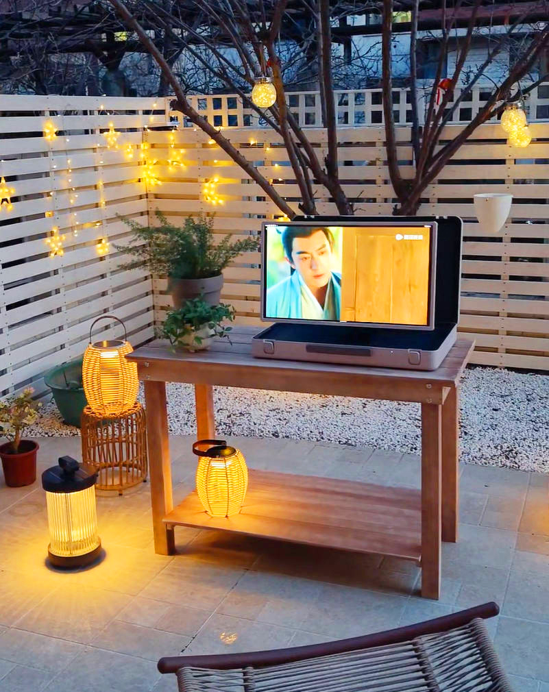 Portable Briefcase Suitcase To - Outdoor Camping Tv avis et prix