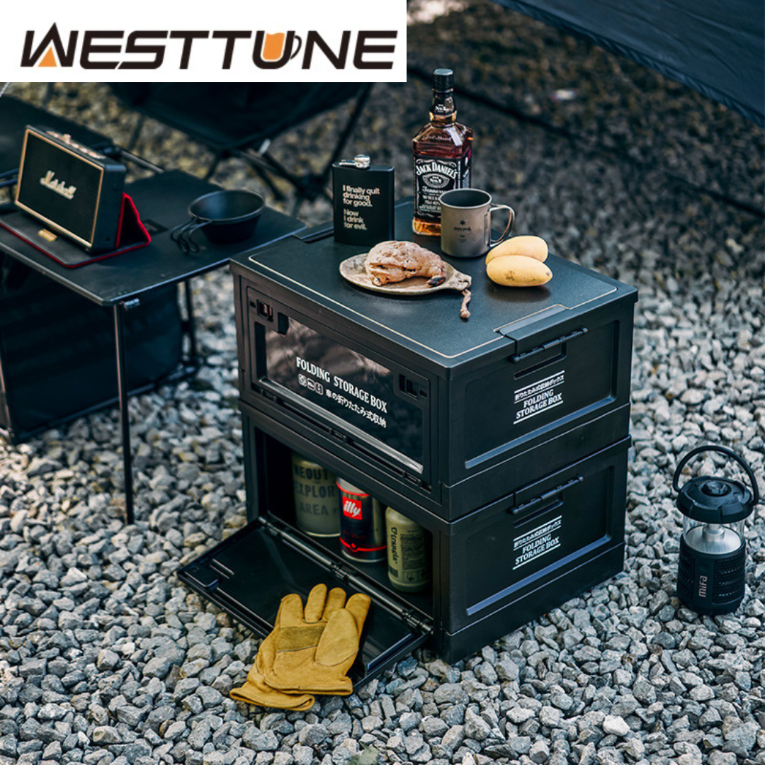 WESTTUNE Outdoor Storage Box 2 - Outdoor Camping Bin avis et prix