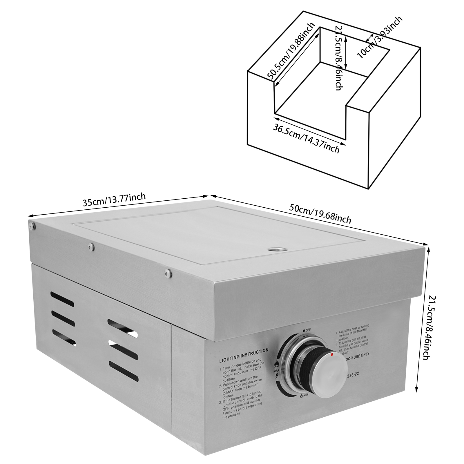 Gas Stove, Embedded/Outdoor, 3 - Outdoor Gas Stove avis et prix