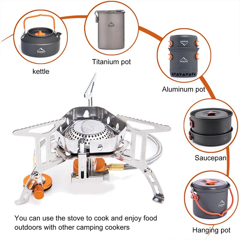 Widesea Camping Burner 3200W W - Outdoor Gas Camping Oven avis et prix