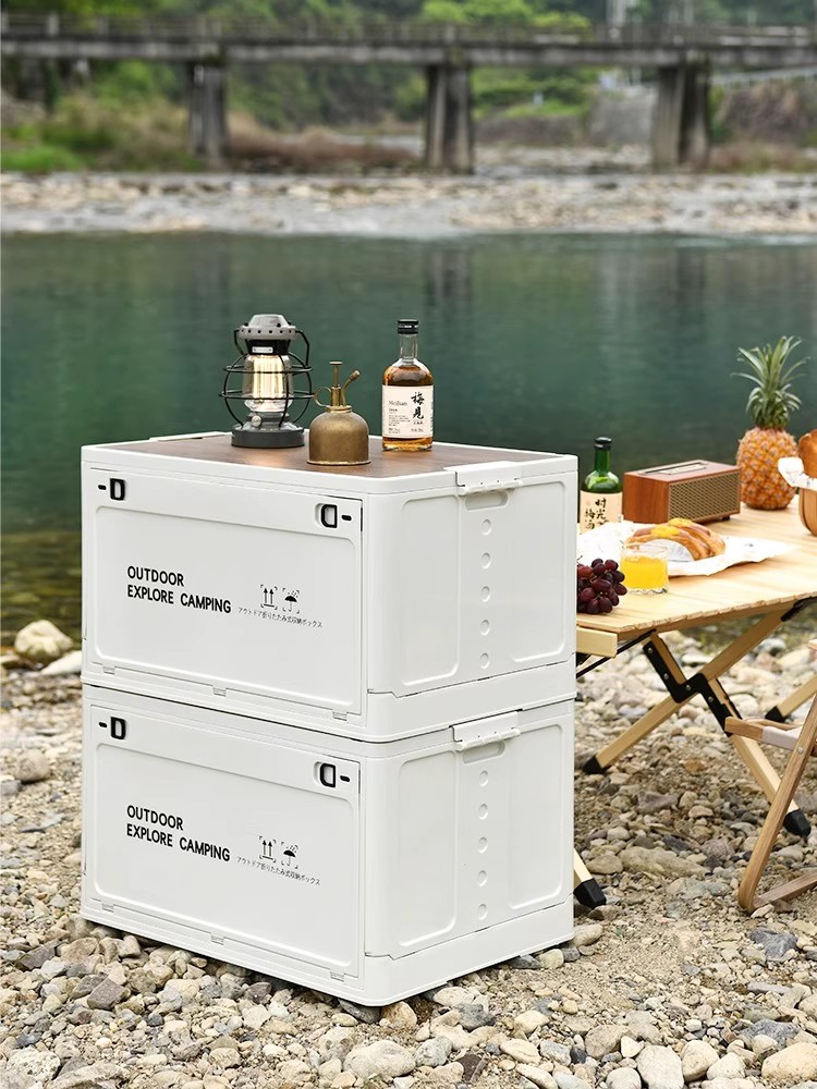 Outdoor Storage Box with Woode - Outdoor Camping Stores avis et prix