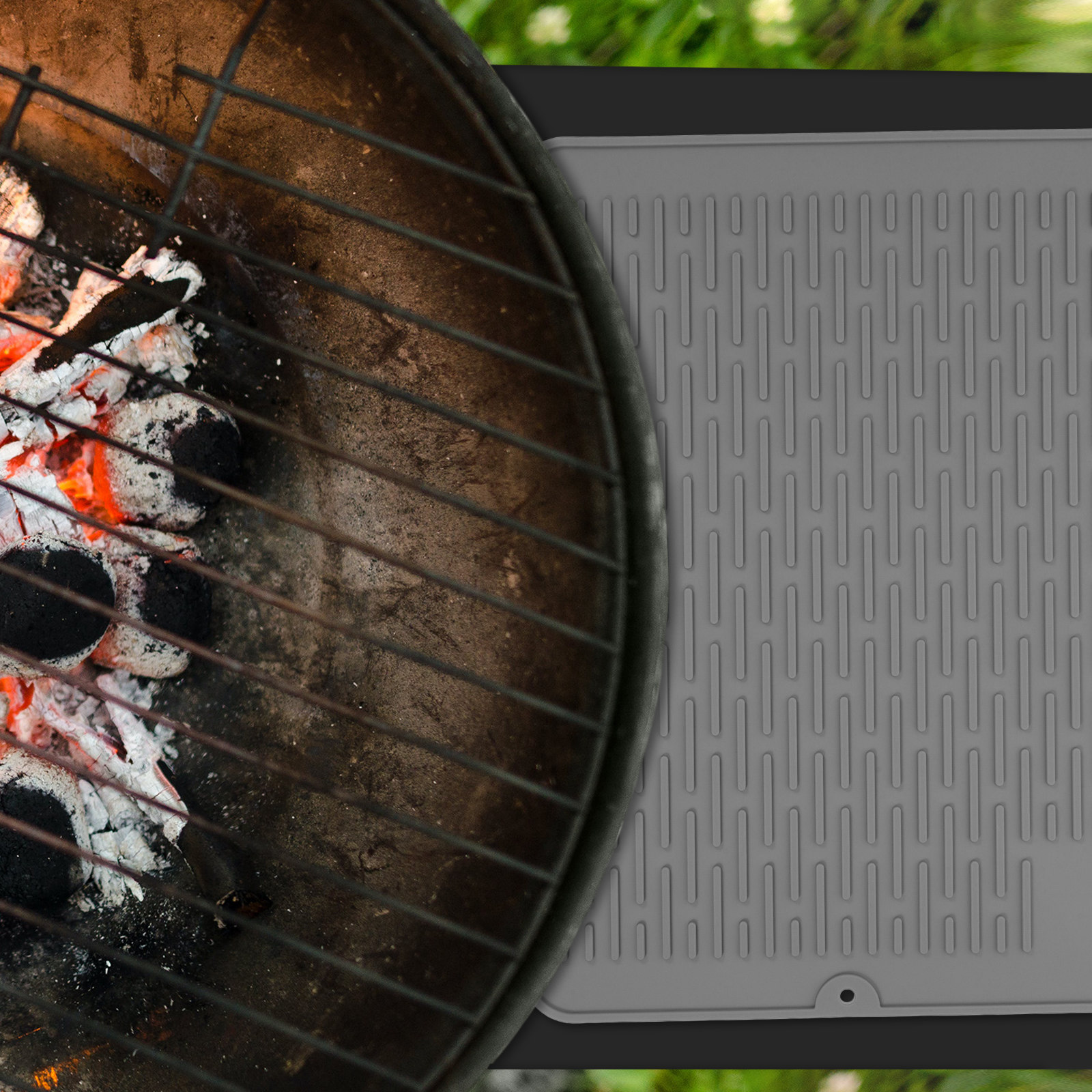 1pc Silicone Grill Mat Multipu - Outdoor Gas Stove avis et prix