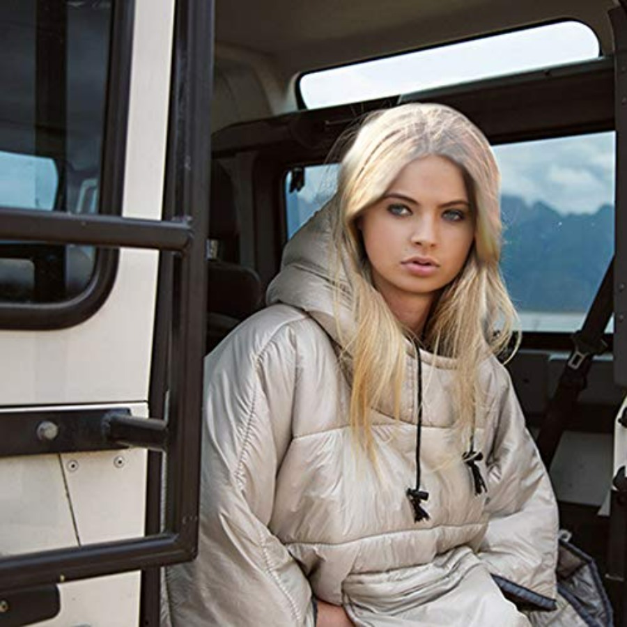 Outdoor camping winter poncho  - Outdoor Camping In Winter avis et prix