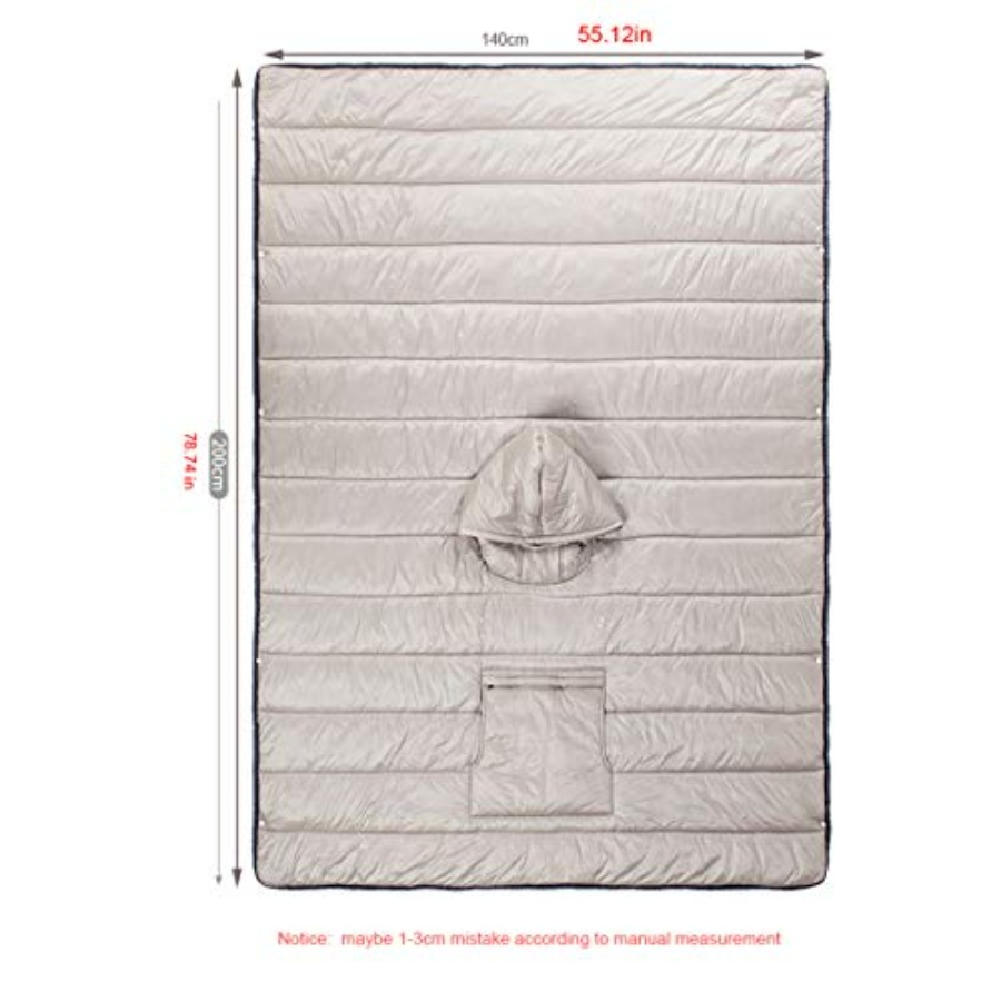 Outdoor camping winter poncho  - Outdoor Camping In Winter avis et prix