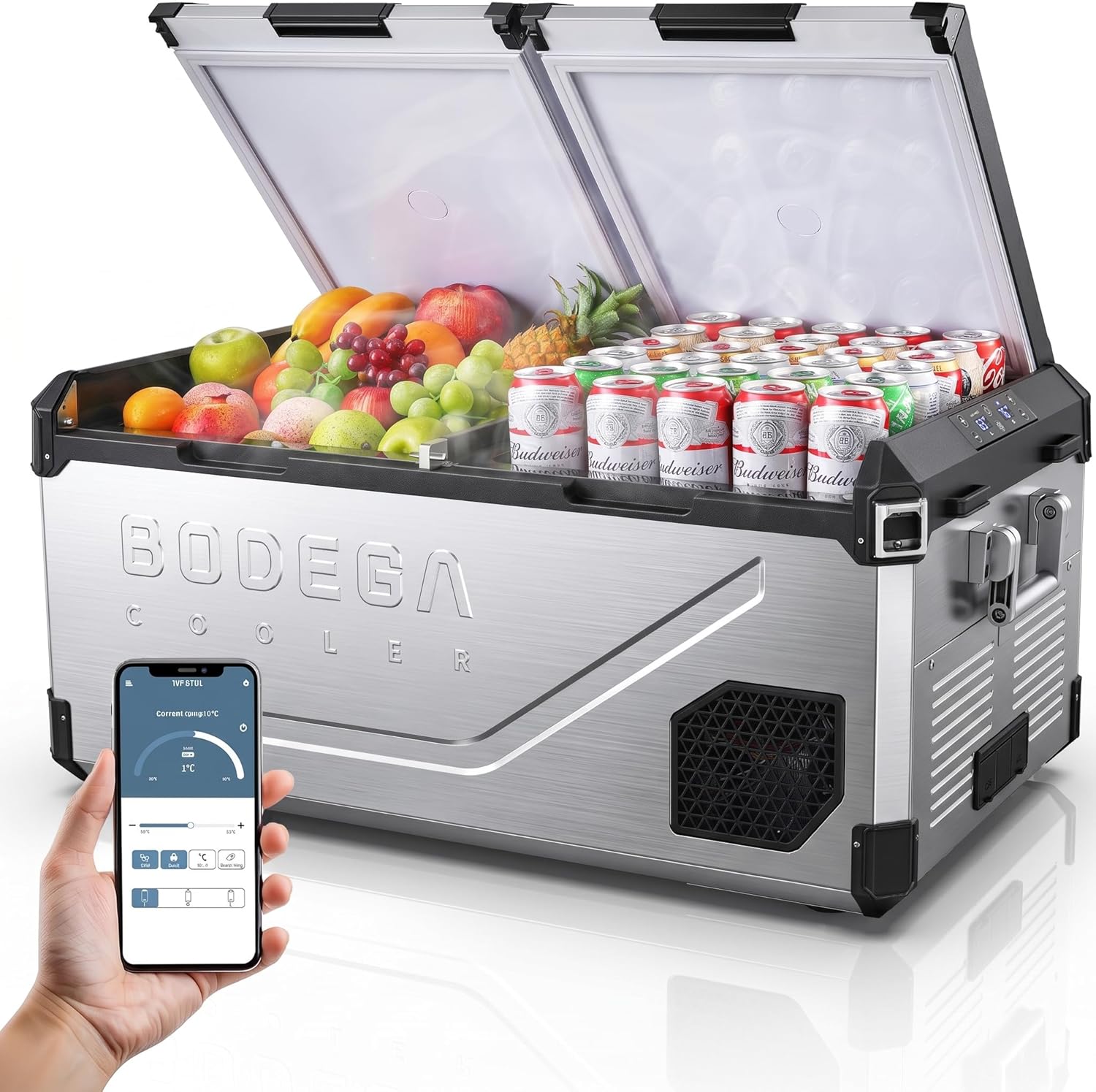 79 Quart Dual Zone Portable Ca - Outdoor Camping Zone avis et prix