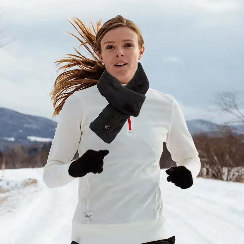 USB Women Men Heating Scarf Te - Outdoor Camping In Winter avis et prix