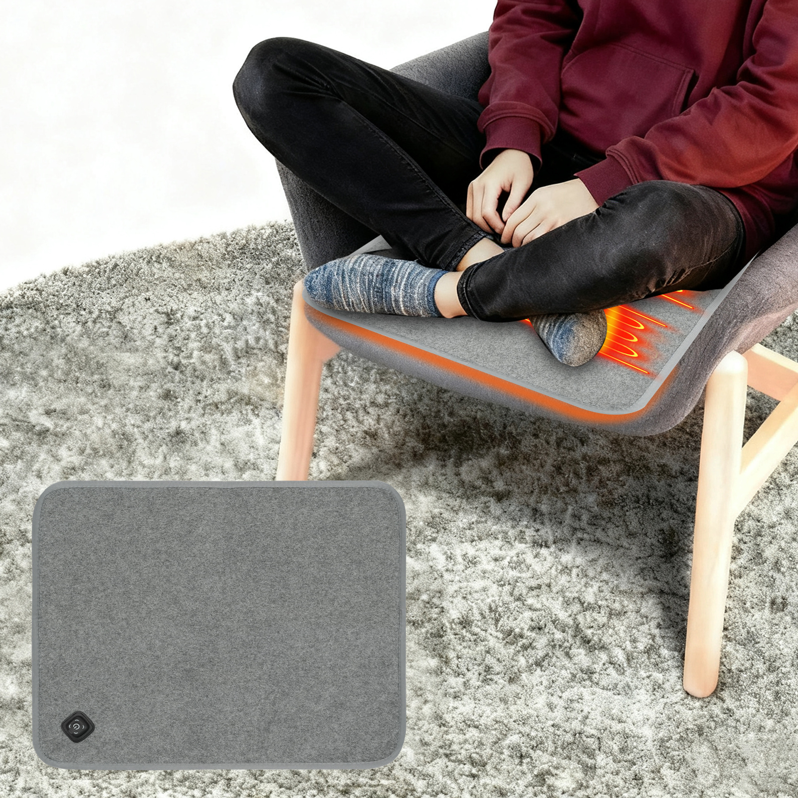 1PC USB MiElectric Heating Pad - Outdoor Camping Zone avis et prix