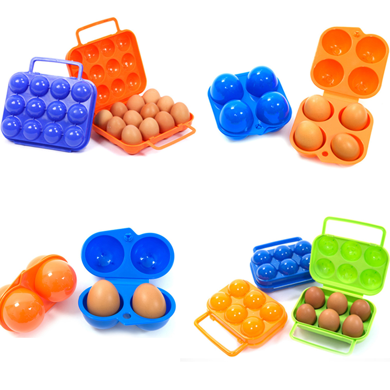 2/4/6/12 Grid Egg Storage Box  - Outdoor Camping Bin avis et prix