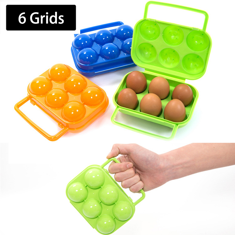 2/4/6/12 Grid Egg Storage Box  - Outdoor Camping Bin avis et prix