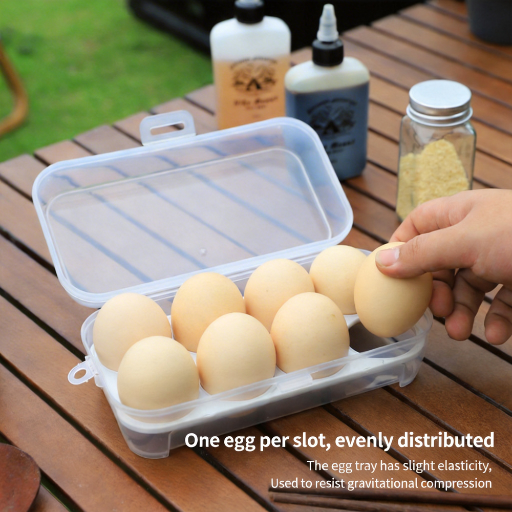 Portable Egg Holder Box Shockp - Outdoor Camping Bin avis et prix
