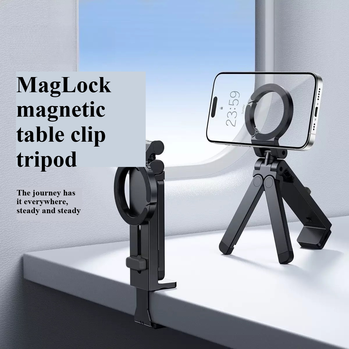 New magnetic phone holder, des - Outdoor Camping Table avis et prix