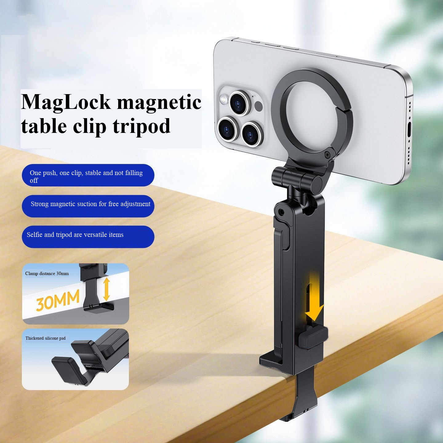 New magnetic phone holder, des - Outdoor Camping Table avis et prix