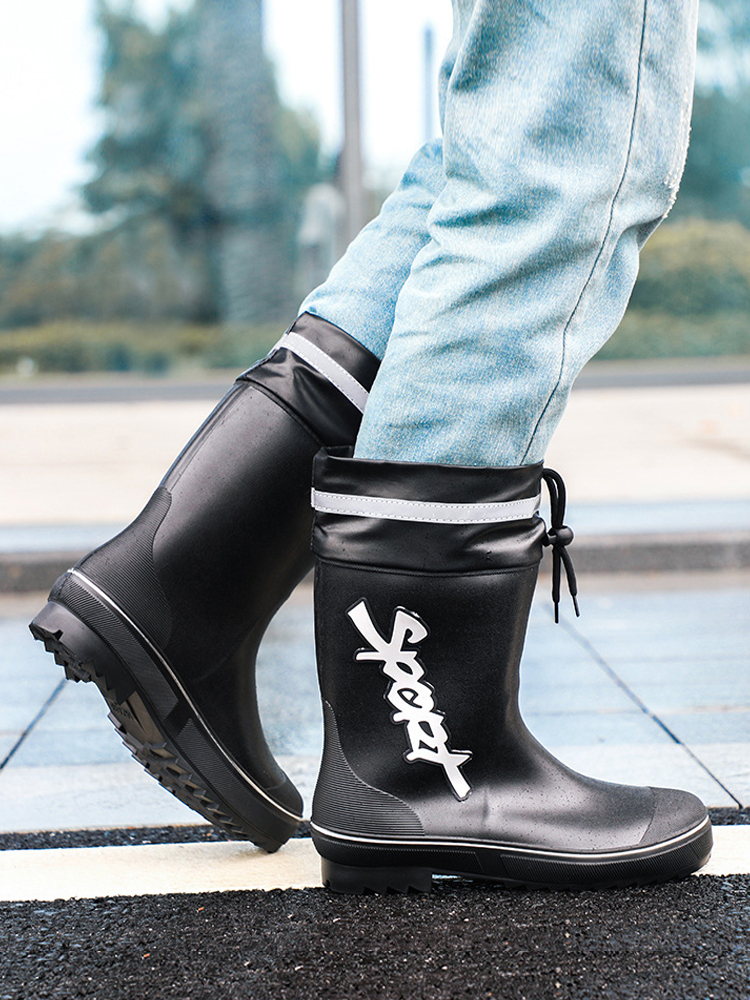 Men's Rain Boots Camping Fishi - Outdoor Camping In Winter avis et prix