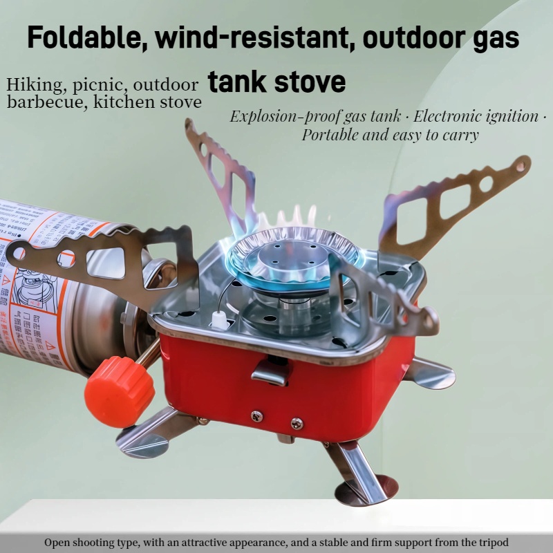 Outdoor Mini Square Stove Camp - Outdoor Gas Camping Oven avis et prix