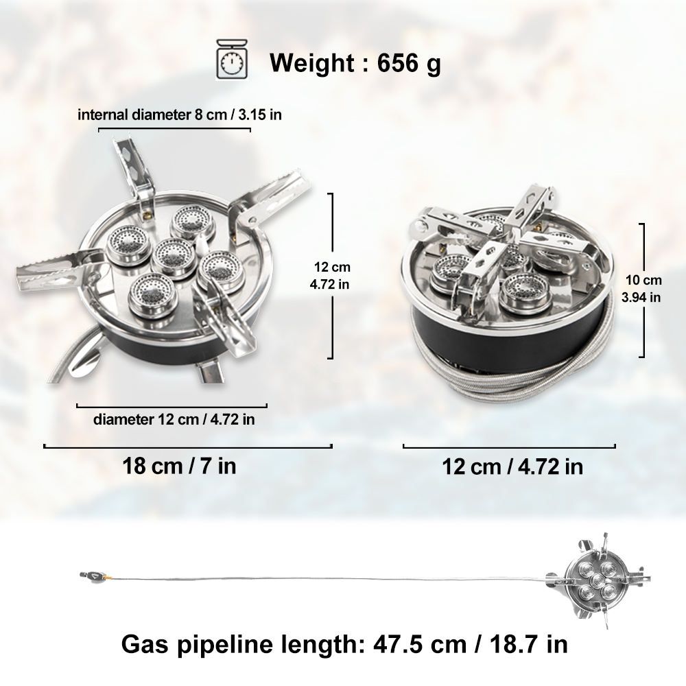 Widesea Camping 5in1 Gas Stove - Outdoor Camping Sink avis et prix