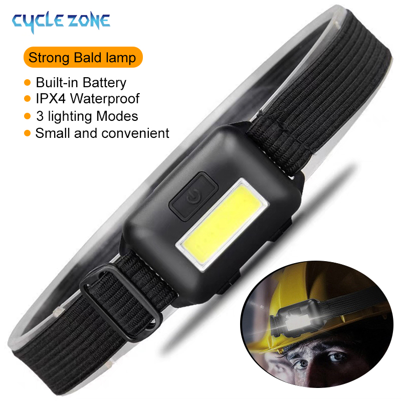 Mini Headlight COB LED Headlam - Outdoor Camping Zone avis et prix