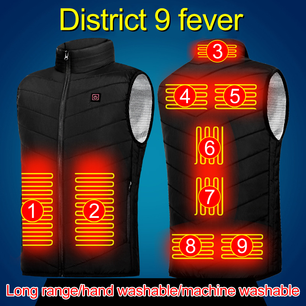 USB Electric Headed Waistcoat  - Outdoor Camping Zone avis et prix