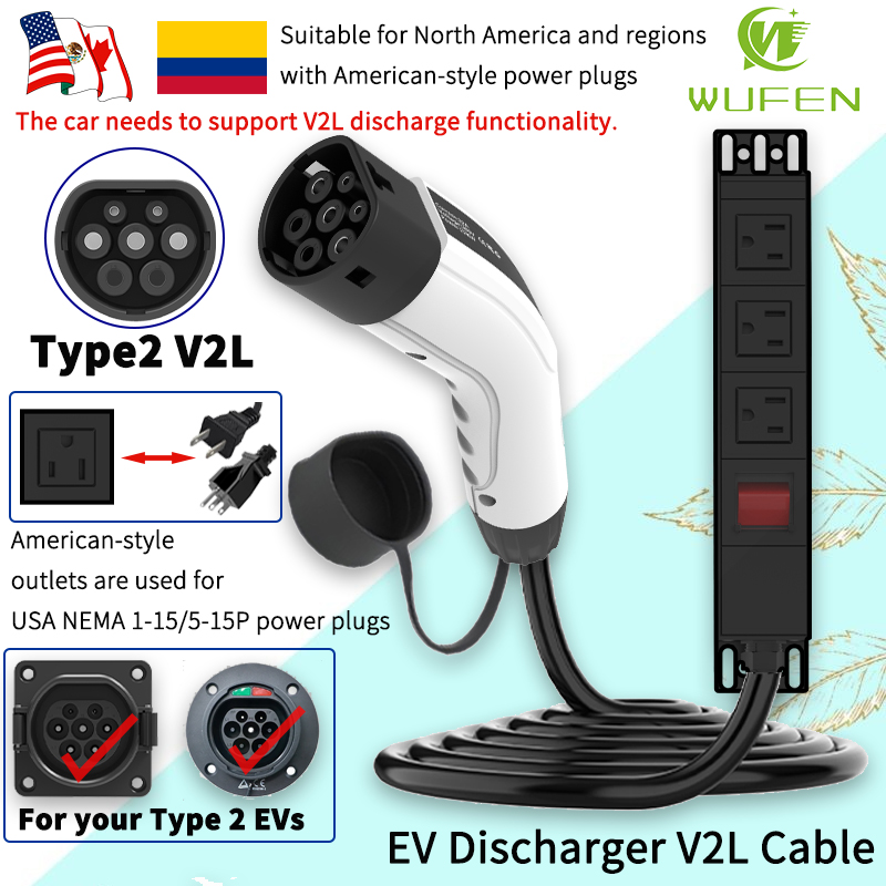WUFEN Portable Type 2 V2L Cabl - Outdoor Camping Vehicle avis et prix
