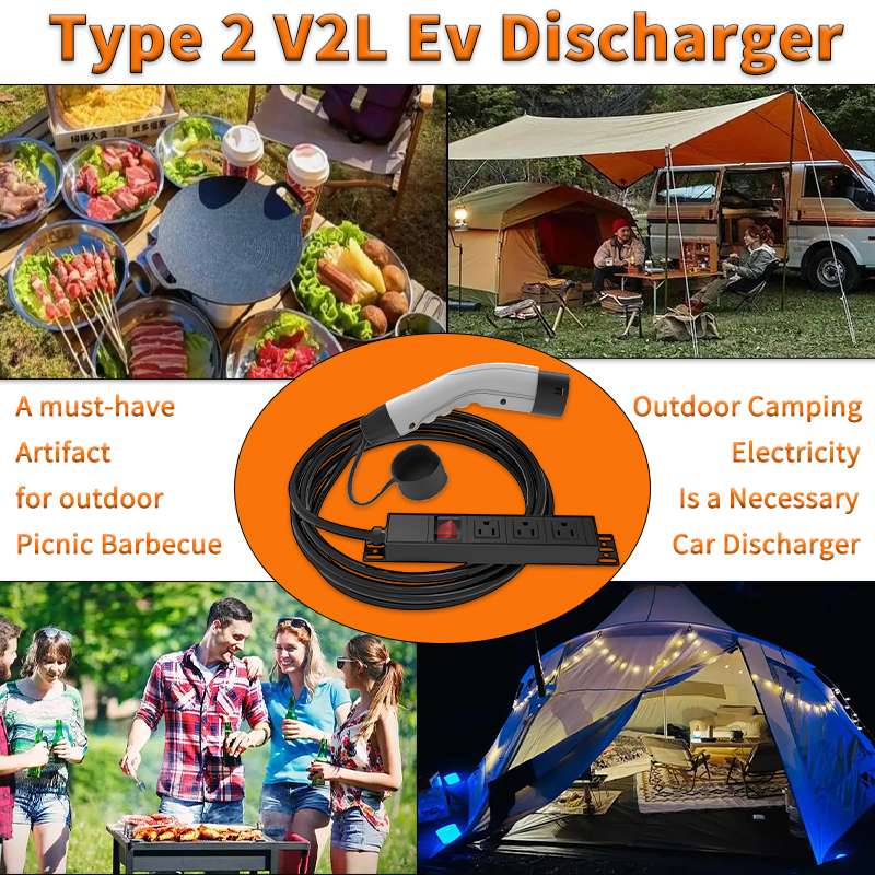 WUFEN Portable Type 2 V2L Cabl - Outdoor Camping Vehicle avis et prix