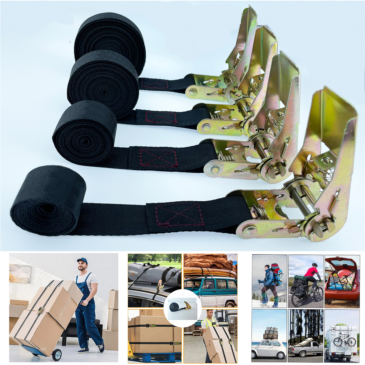 Cargo Strap Ratchet Tensioner  - Outdoor Camping Vehicle avis et prix