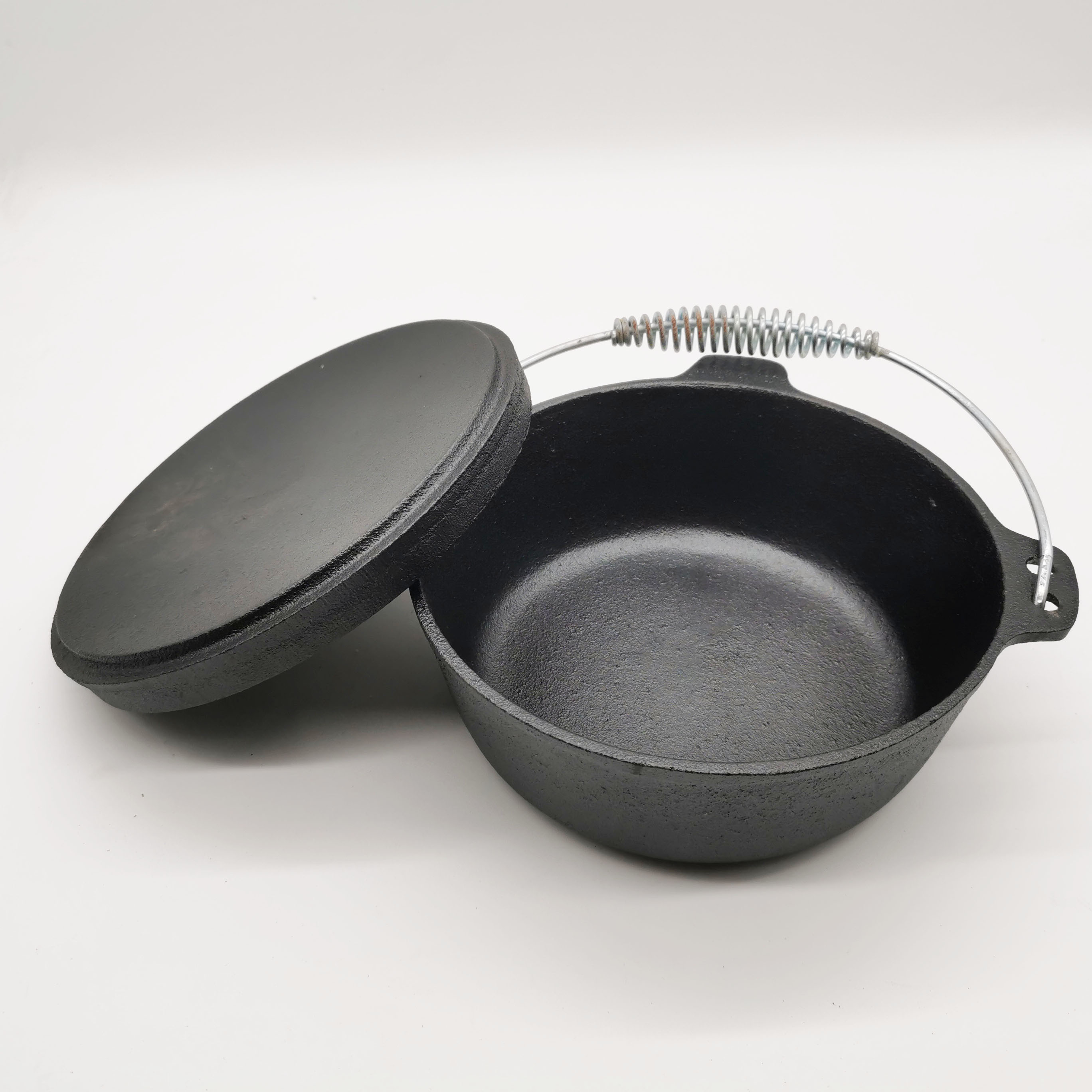 2QT Cast Iron Camp Dutch Oven  - Outdoor Gas Camping Oven avis et prix