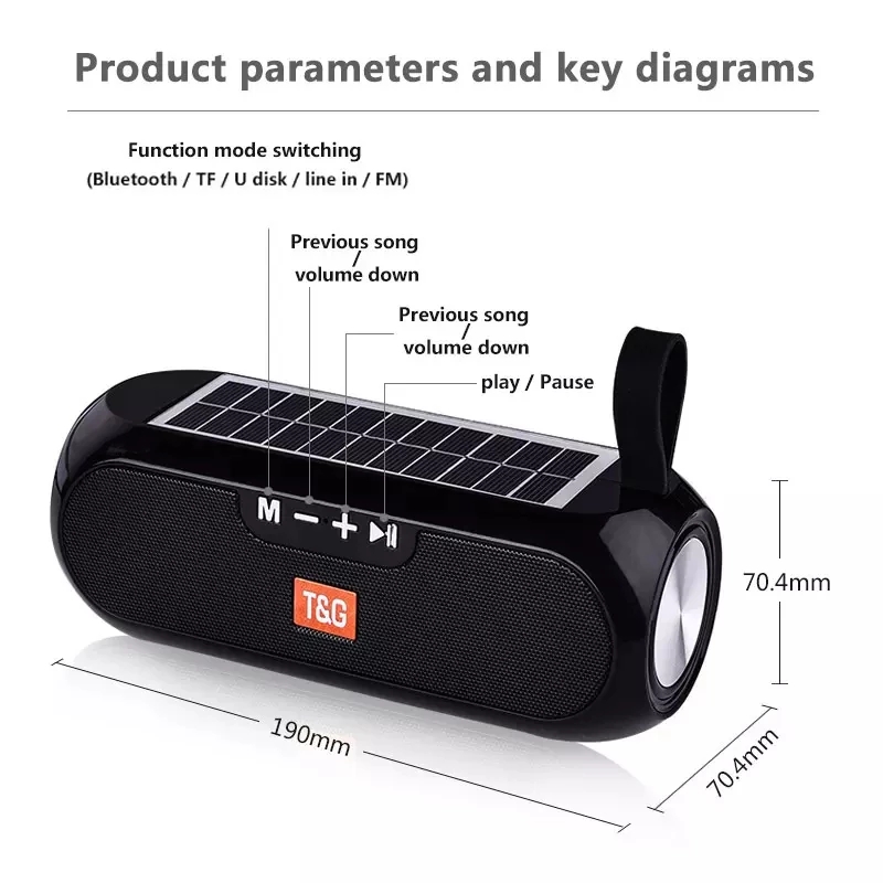 Solar Radio FM Outdoor Portabl - Outdoor Camping Tv avis et prix