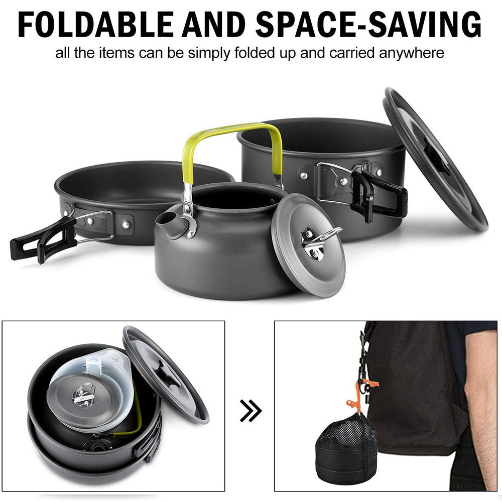 Outdoor camping cookware set m - Outdoor Camping World avis et prix