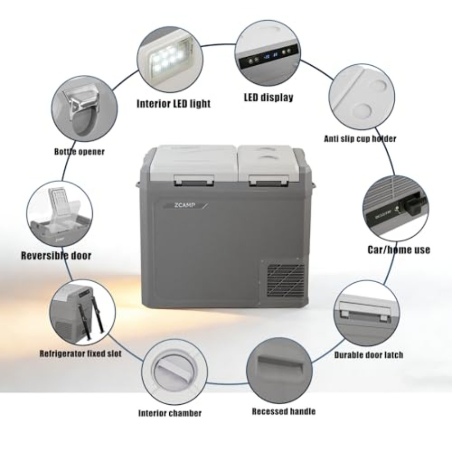 Portable Freezer for Camping,  - Outdoor Camping Zone avis et prix
