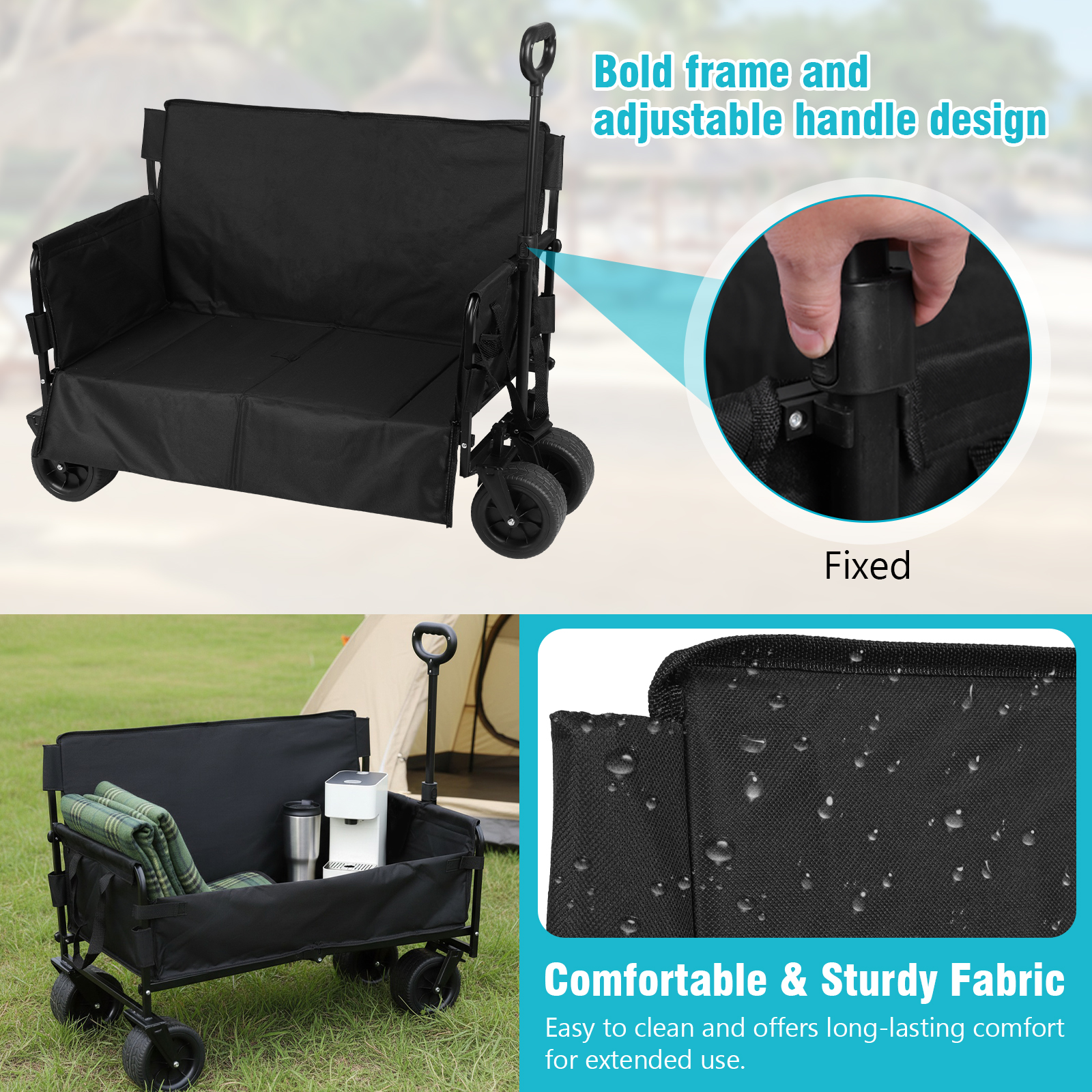 Large Capacity Collapsible Wag - Outdoor Camping Stores avis et prix