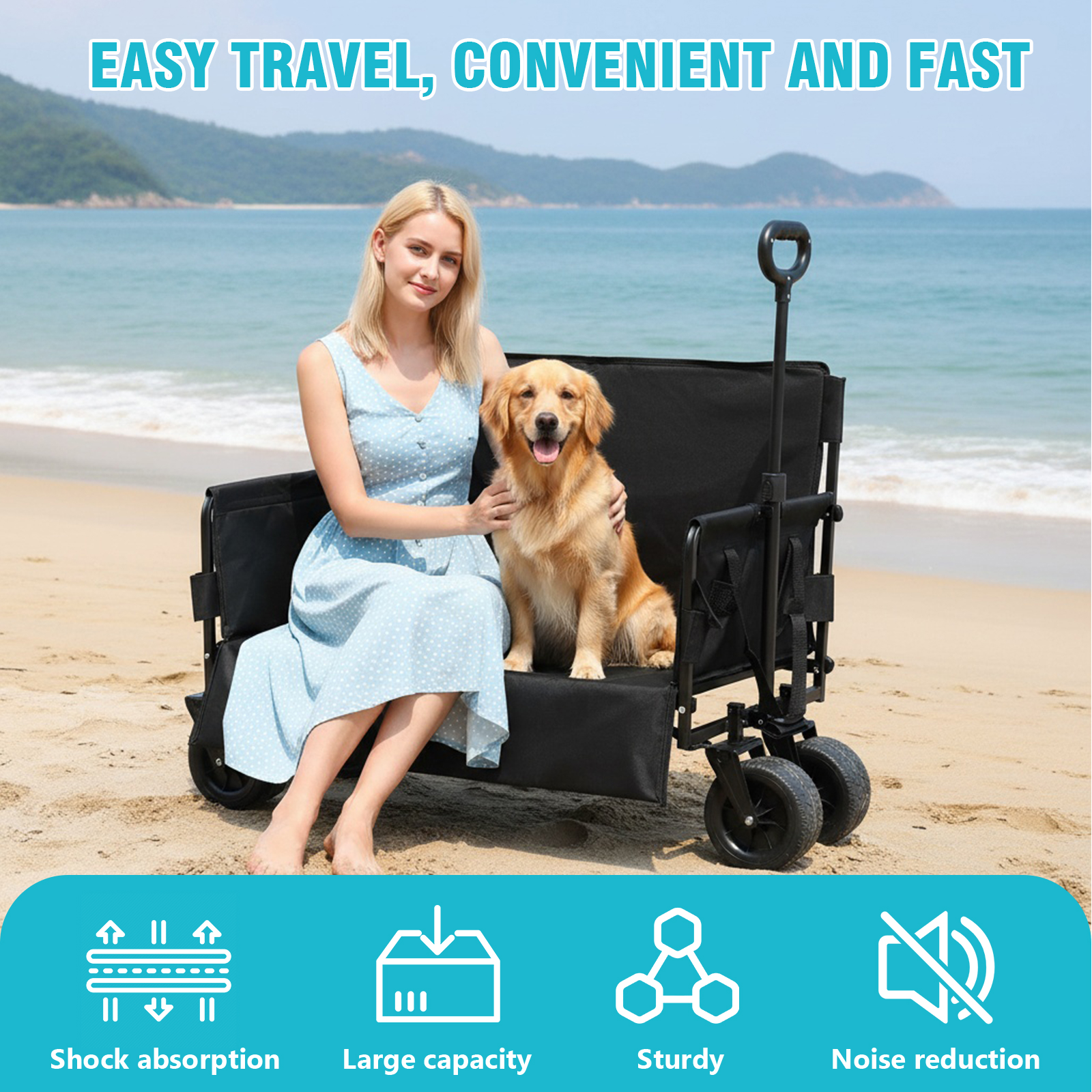 Large Capacity Collapsible Wag - Outdoor Camping Stores avis et prix