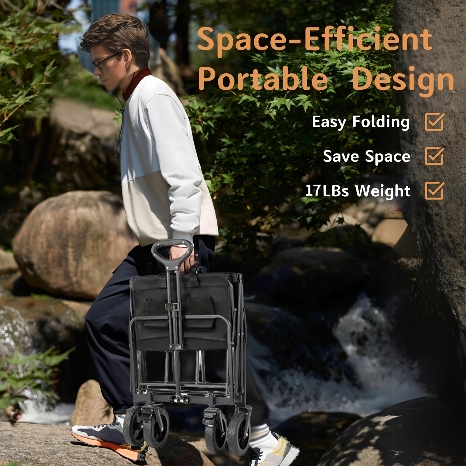 Mini Collapsible Folding Utili - Outdoor Camping Trolley avis et prix
