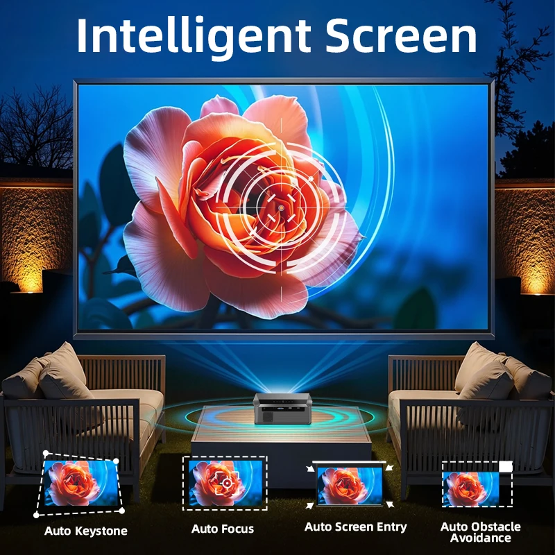 CAIWEI A10Q Projector 4K Full  - Outdoor Camping Tv avis et prix