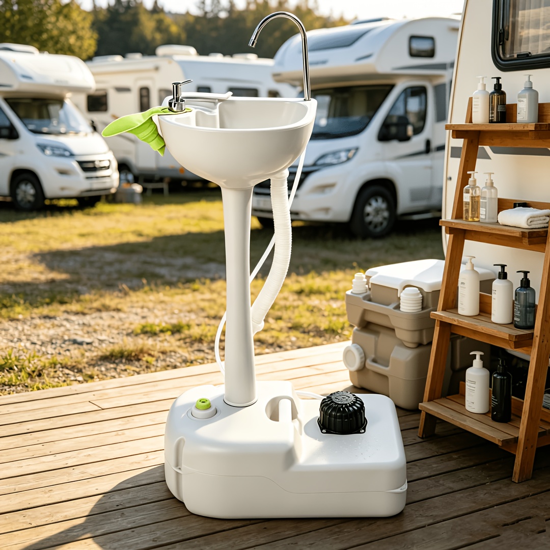 [Durable Portable Wash Basin]  - Outdoor Camping Sink avis et prix