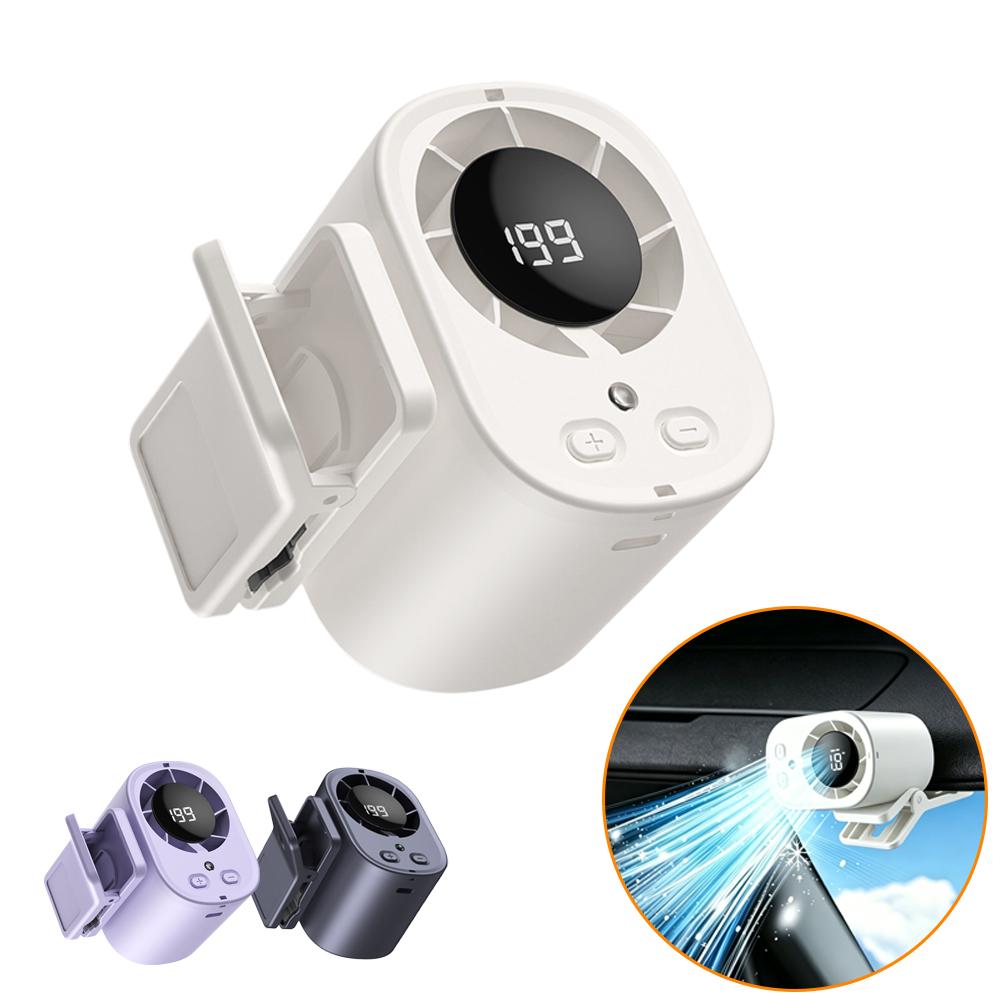 Portable Clip-On Fan with LED  - Outdoor Camping Vehicle avis et prix