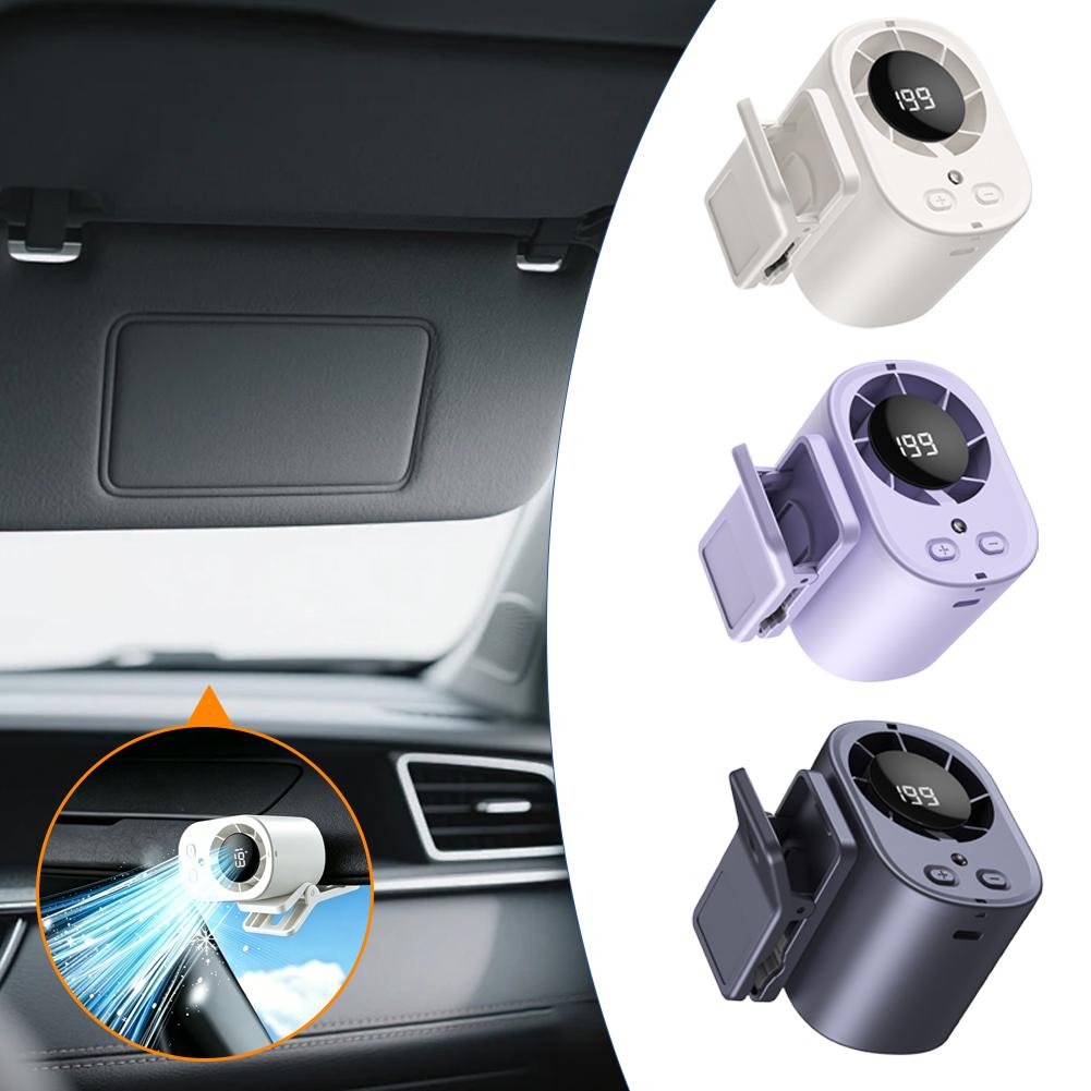 Portable Clip-On Fan with LED  - Outdoor Camping Vehicle avis et prix