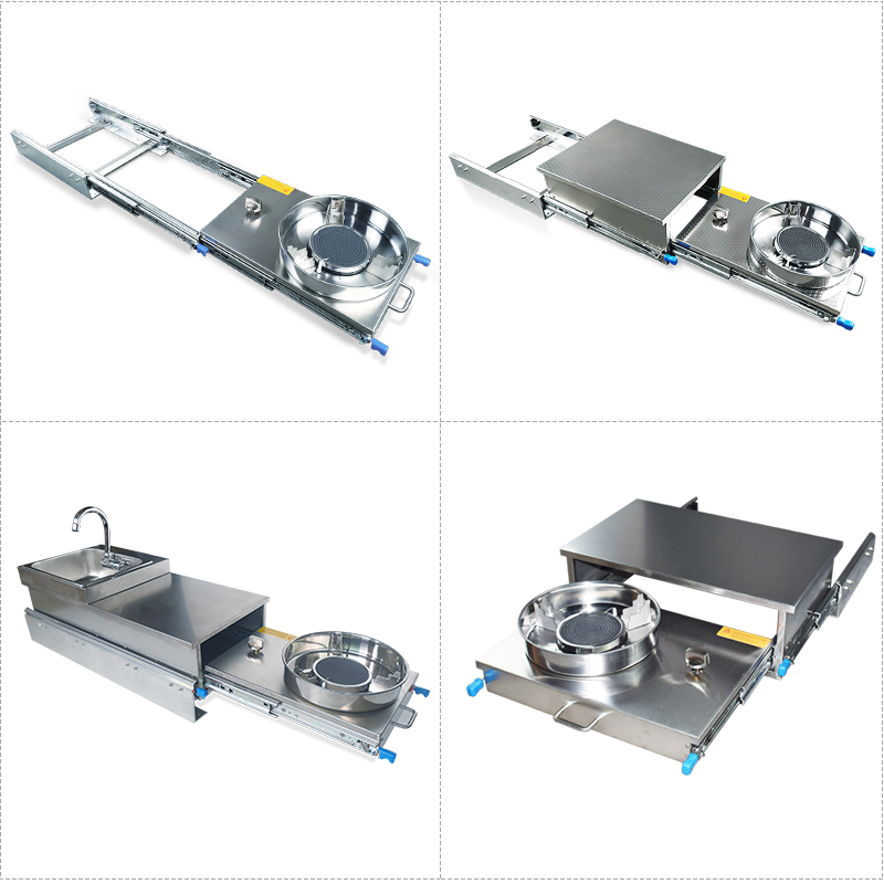RV Pull Out Sink with Gas Stov - Outdoor Camping Sink avis et prix