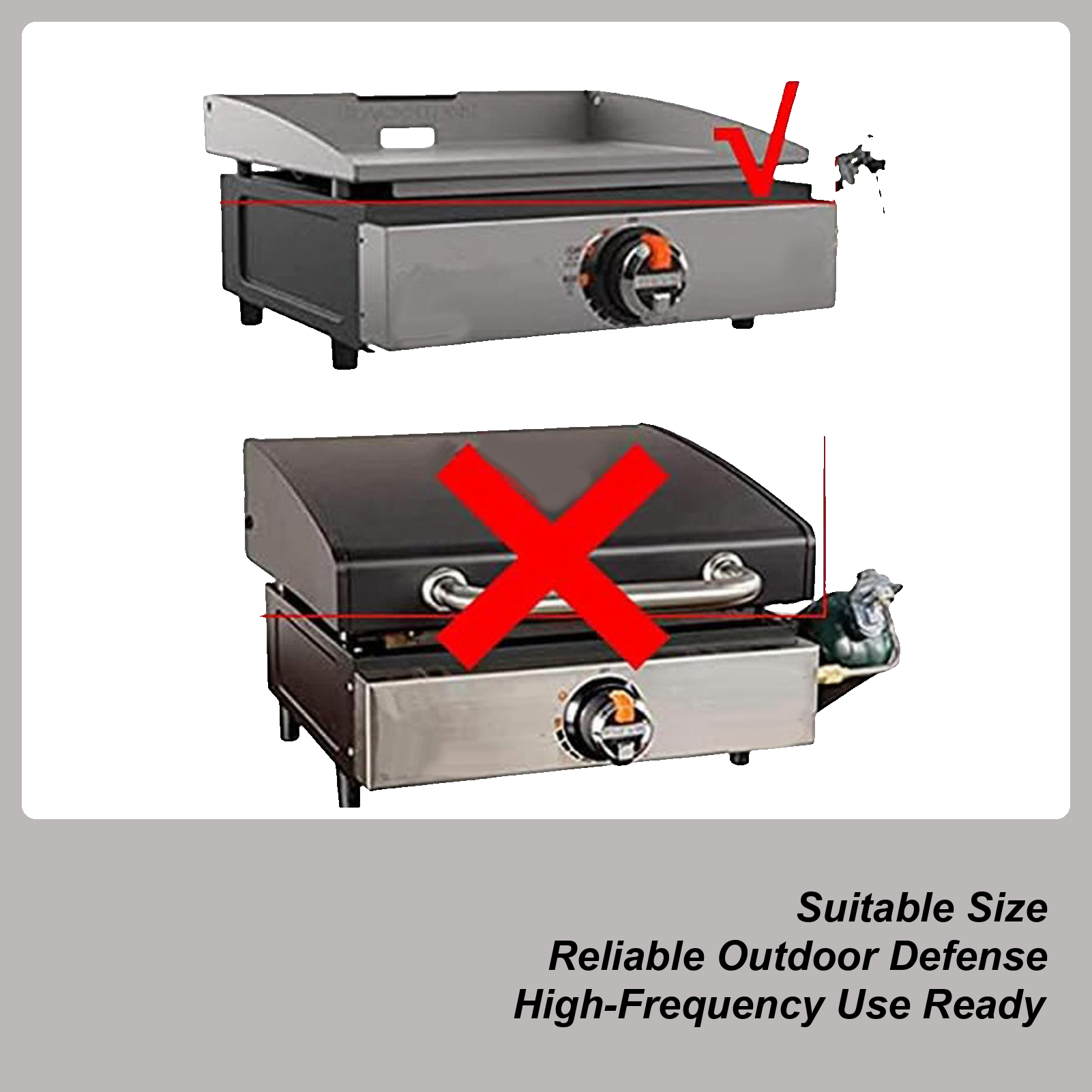 Grilling Cover Heavy Duty Wate - Outdoor Camping Table avis et prix